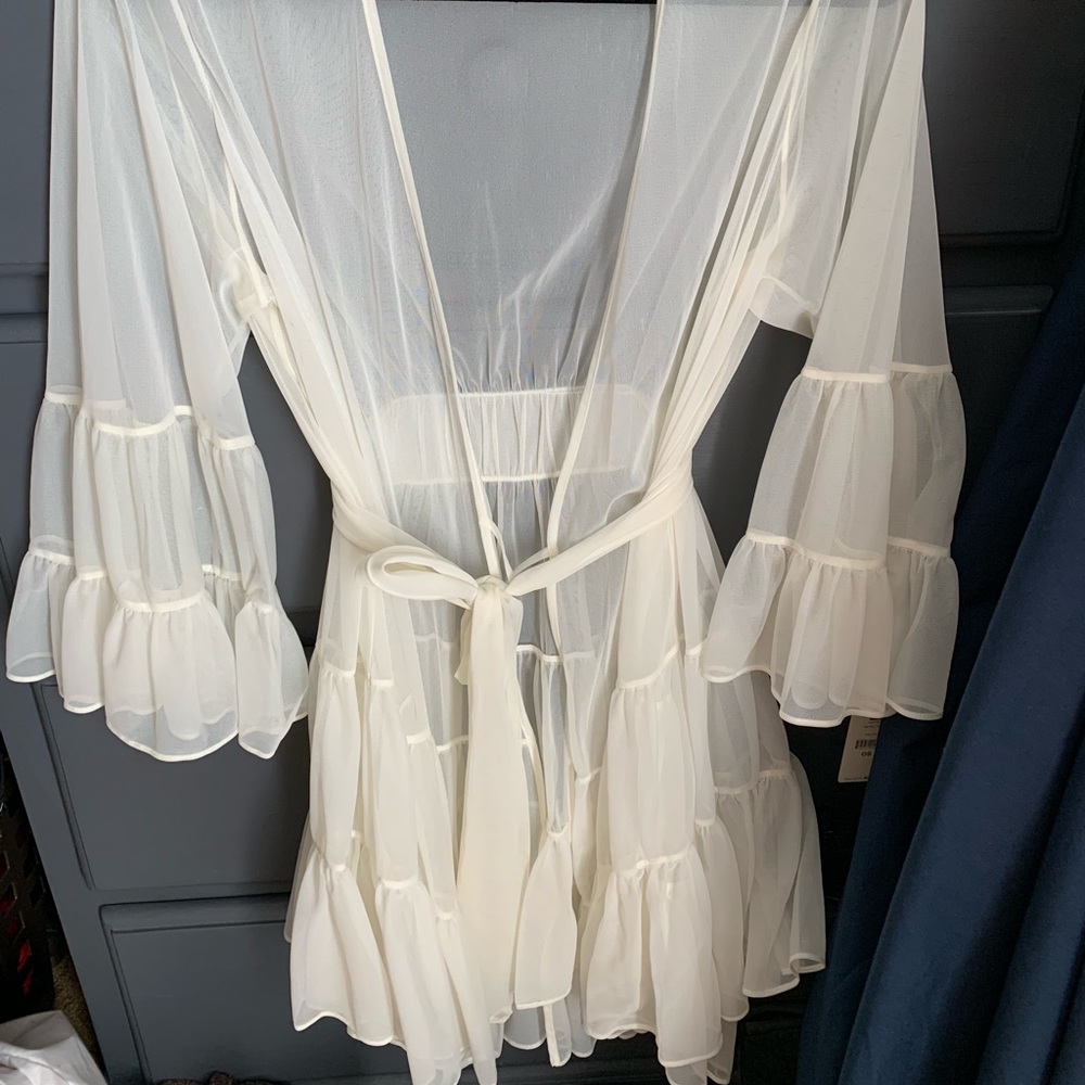 Betsey Johnson see through robe